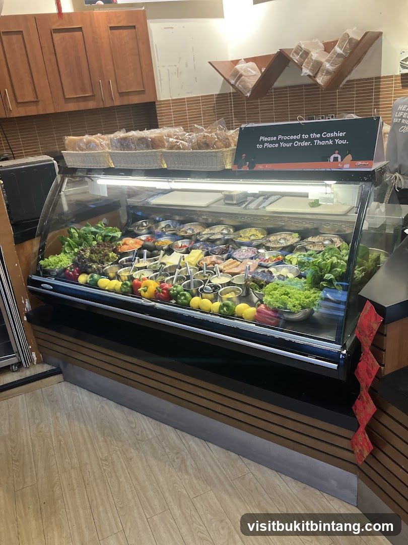 Sandwich Shop Display