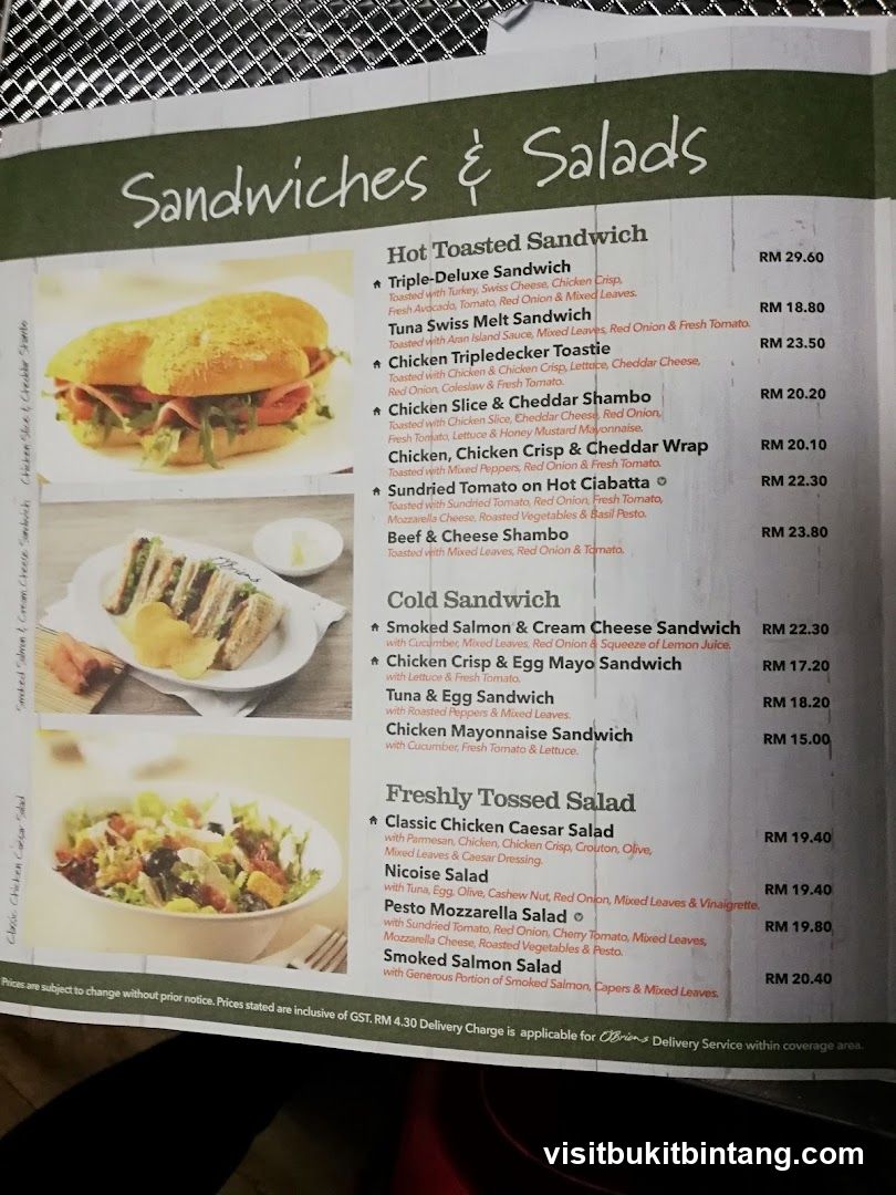 Sandwiches & Salads