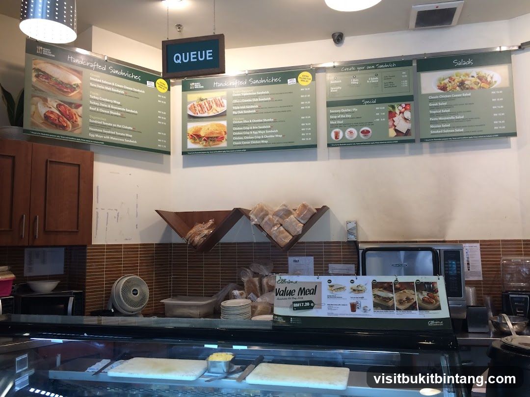 Obrien's Menu