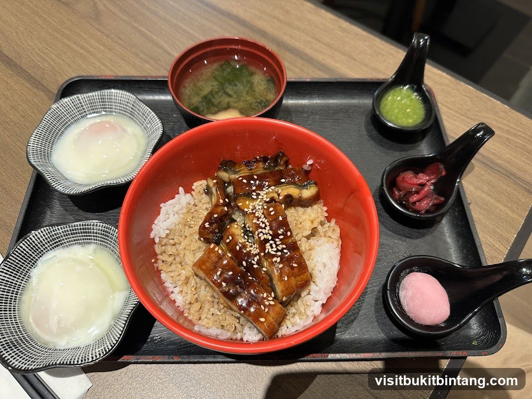 Unagi Donburi Set