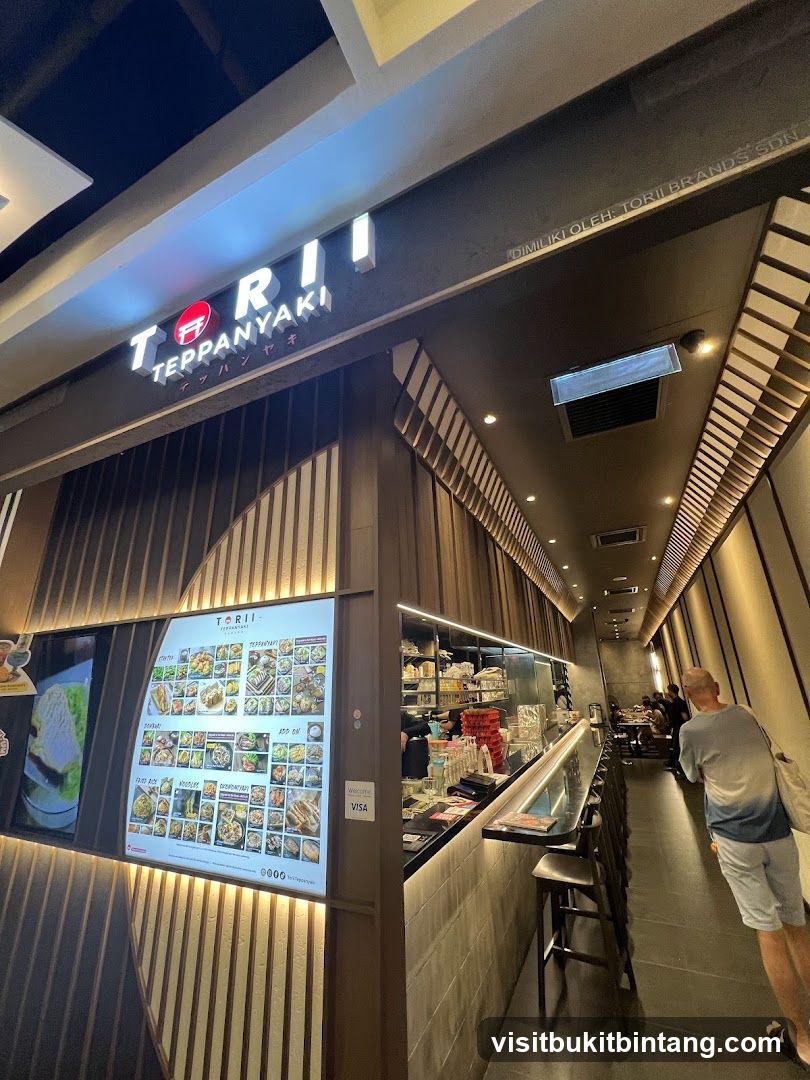 Torii Teppanyaki Restaurant Interior