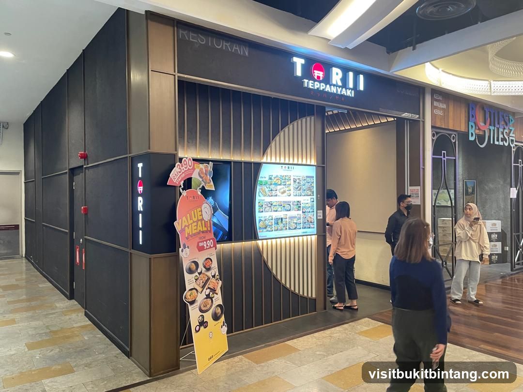 Torii Teppanyaki • The Gardens Mall