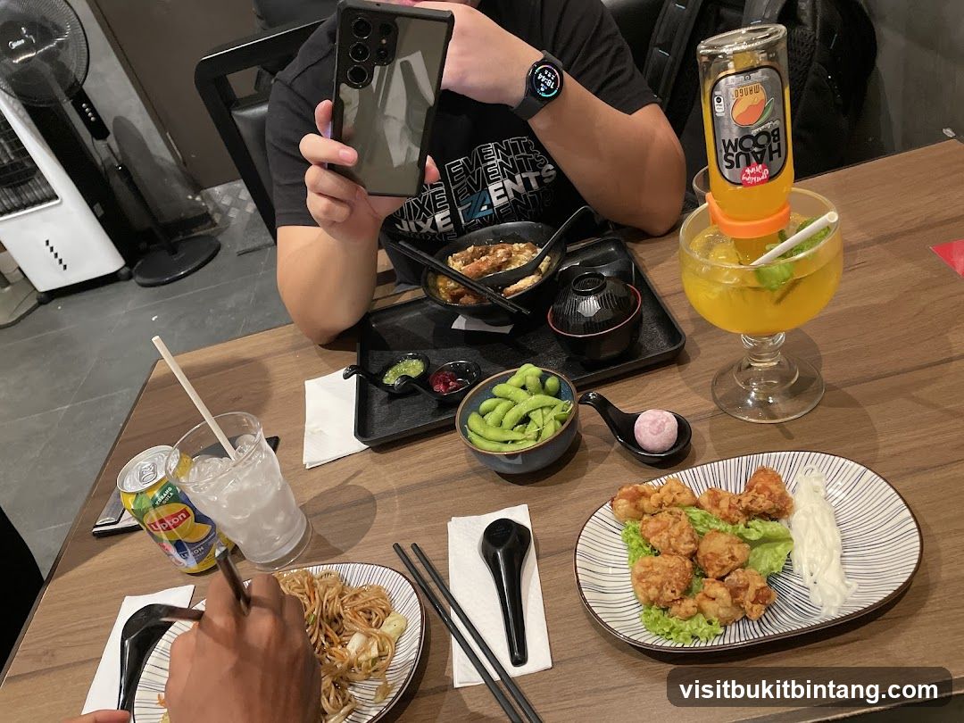 Meal with Drinks
