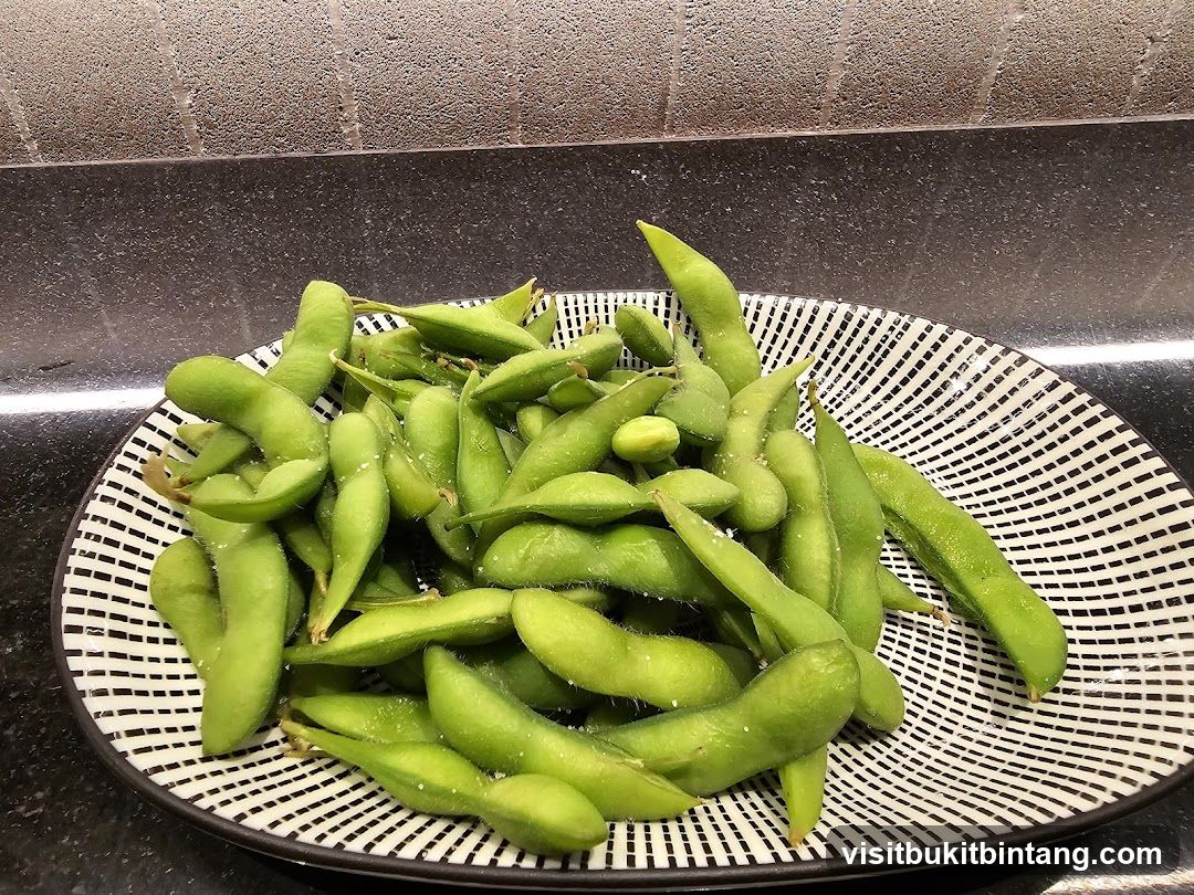 Edamame in a Bowl