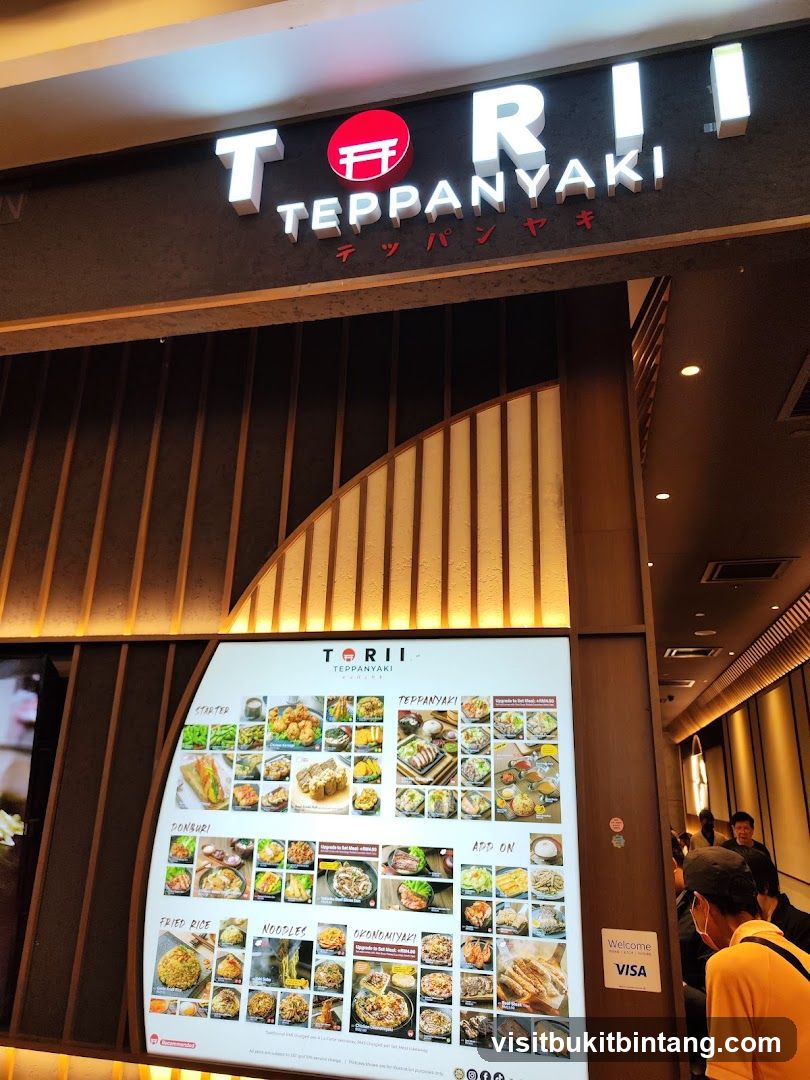 Torii Teppanyaki • The Gardens Mall