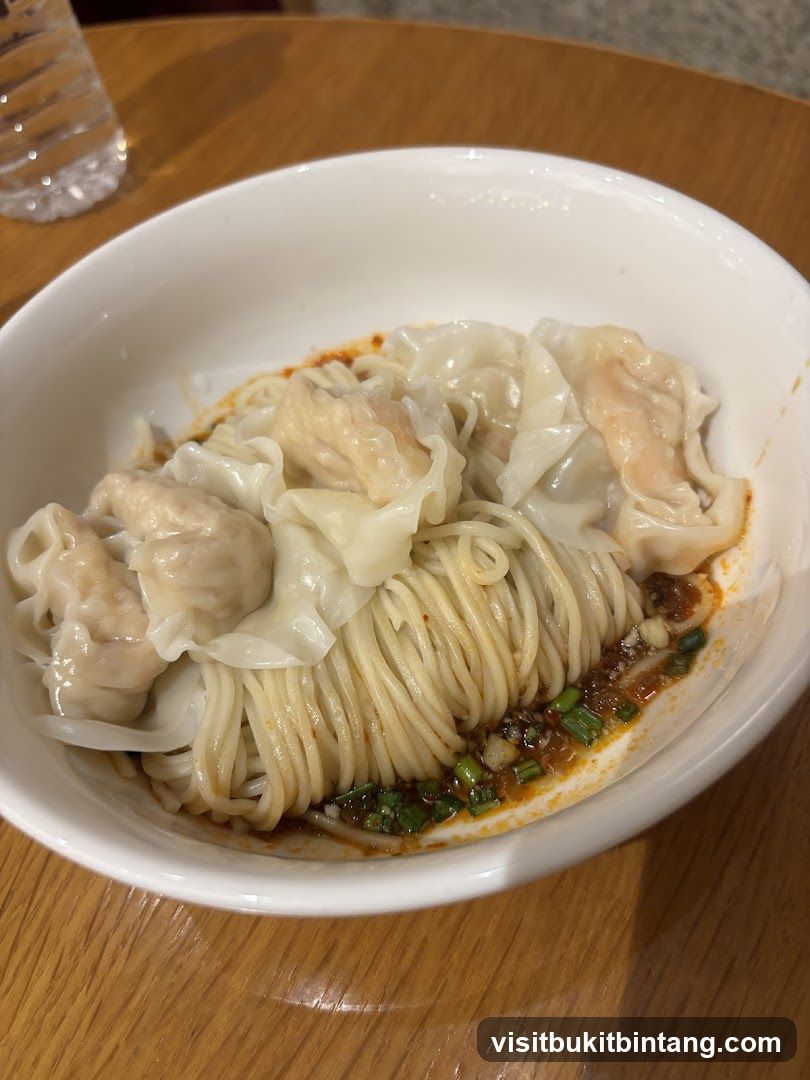 Wonton Noodle Soup