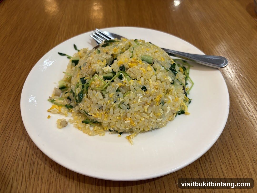 Fried Rice with Vegetables and Egg