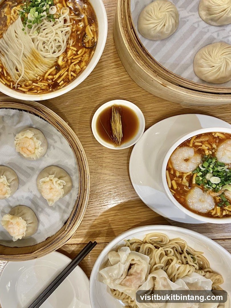 Assortment of Asian Dishes