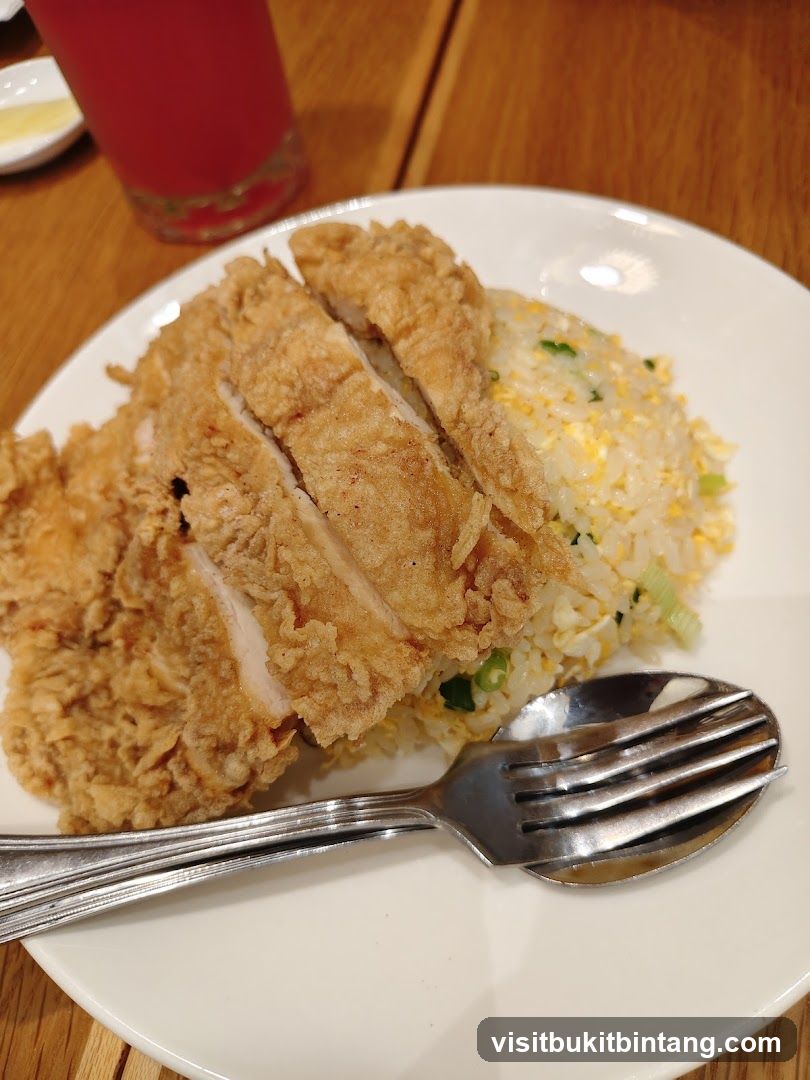 Fried Chicken and Fried Rice