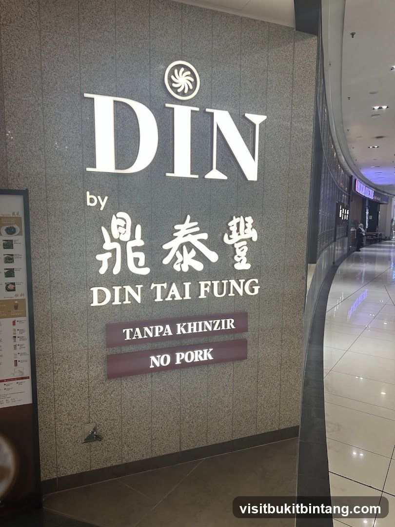 DIN by Din Tai Fung at Nu Sentral [No Pork No Lard]