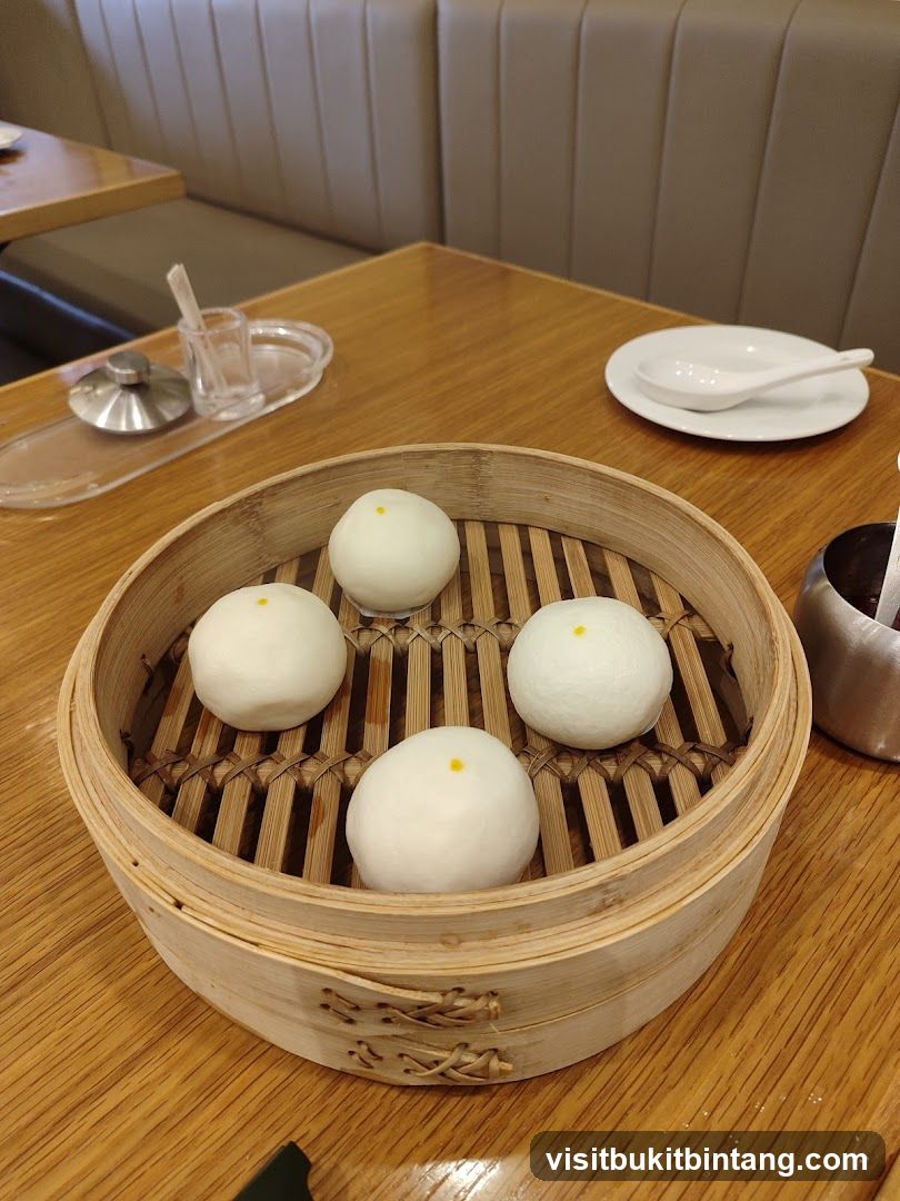 Steamed Buns in a Bamboo Steamer