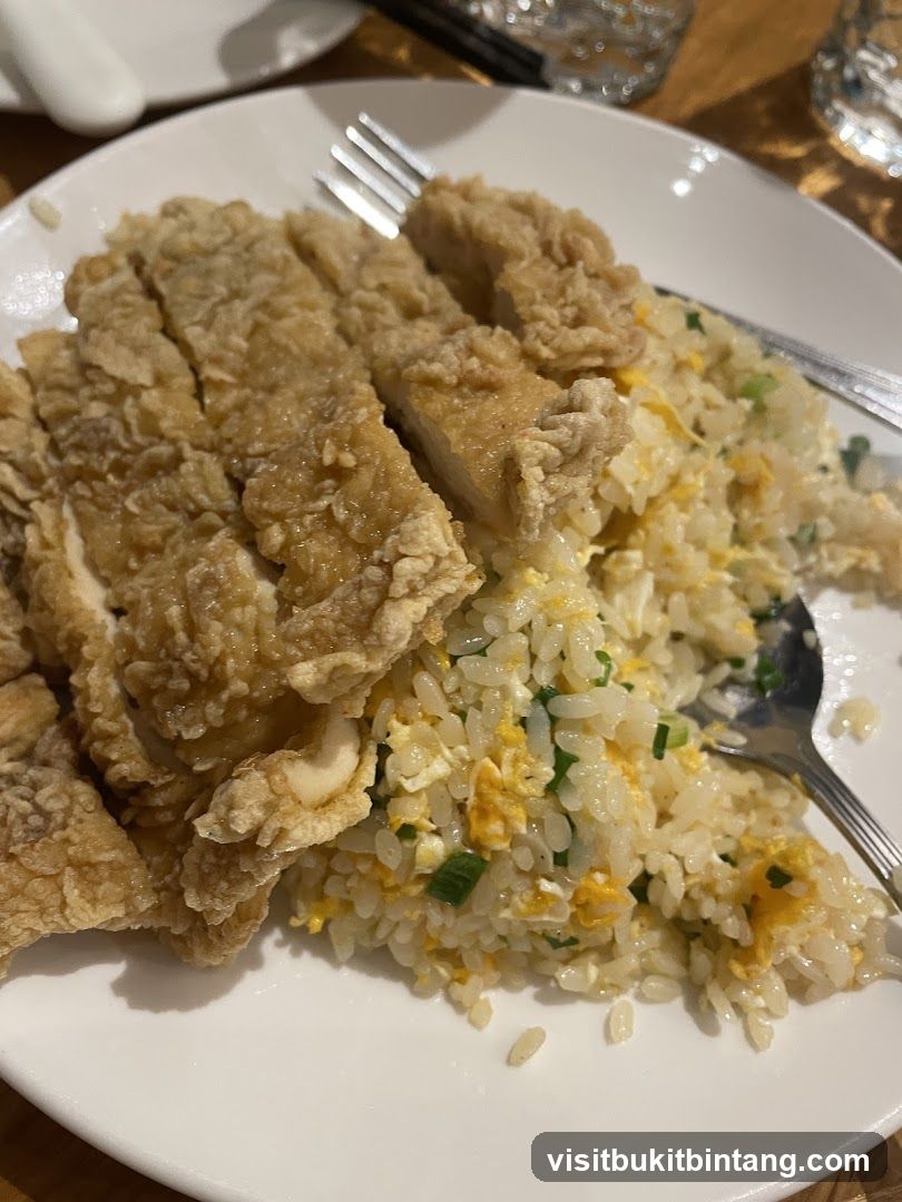 Fried Chicken and Fried Rice