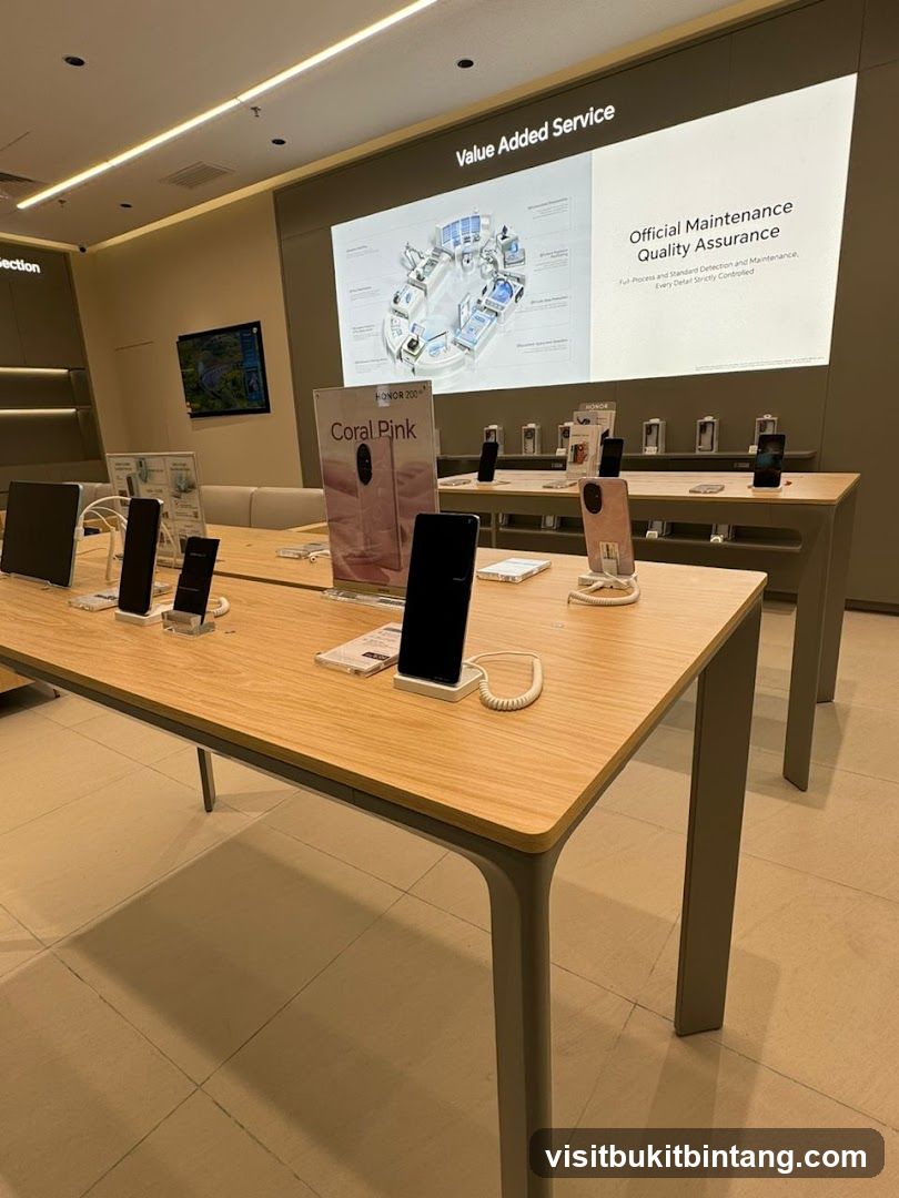 Electronics Store Display