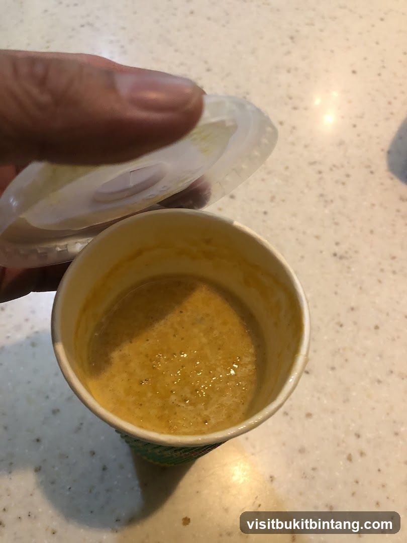 Drink in a cup