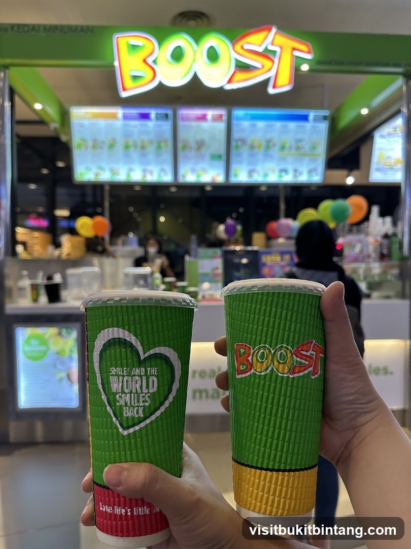 Boost Juice Cups