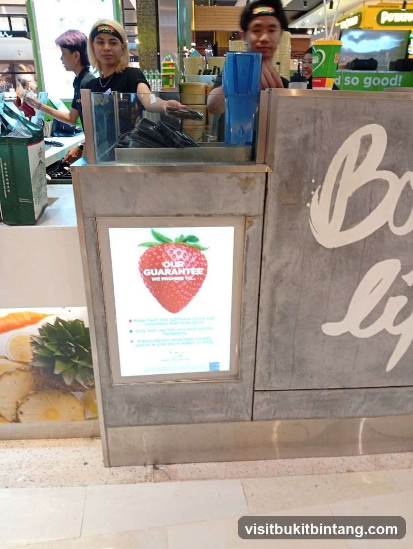 Juice Bar Counter