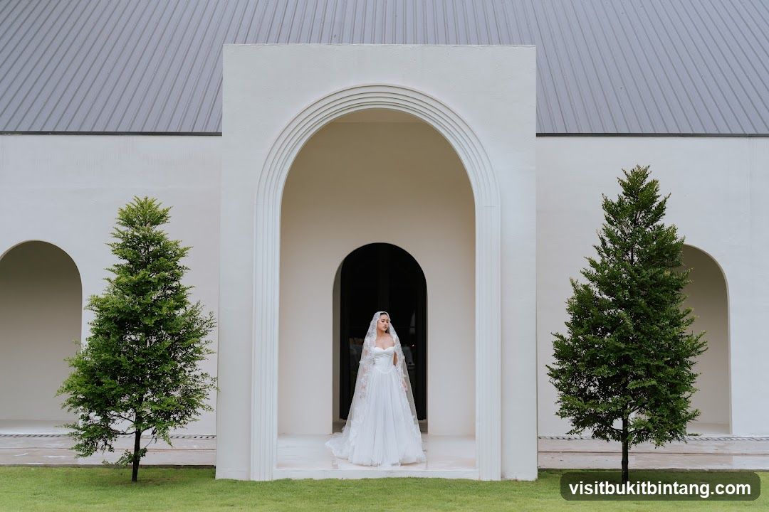 Bride in Archway