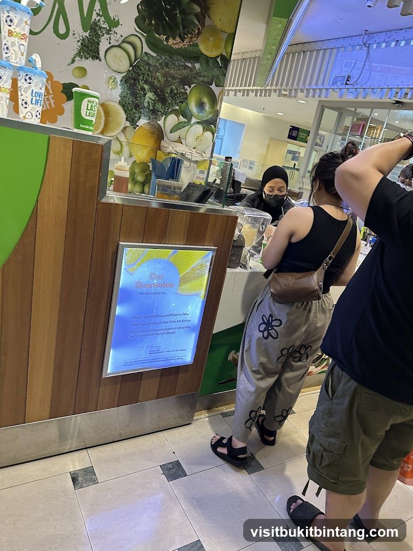Juice Bar Counter