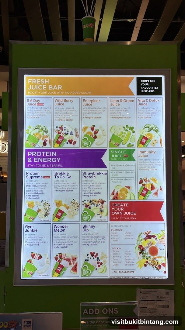 FRESH JUICE BAR