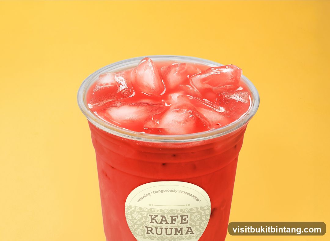 Red Iced Drink