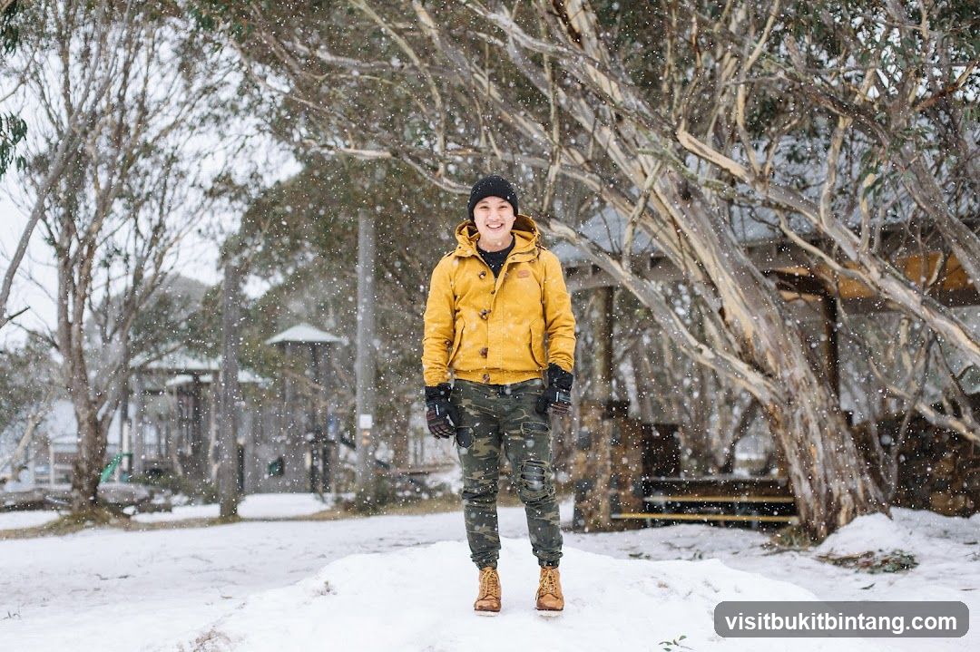 Man in Snow