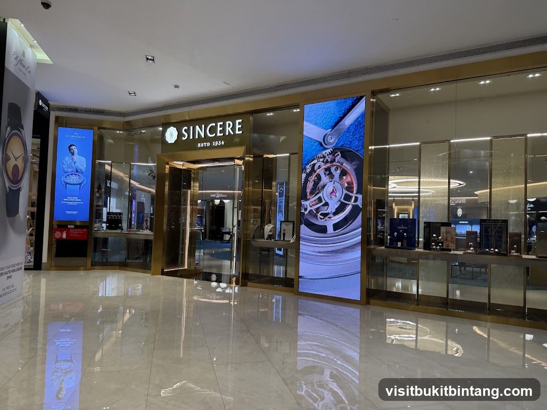 Sincere Fine Watches @ Pavilion KL