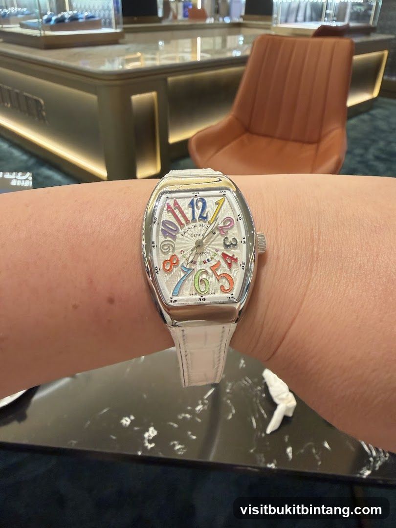 Franck Muller Watch on Wrist