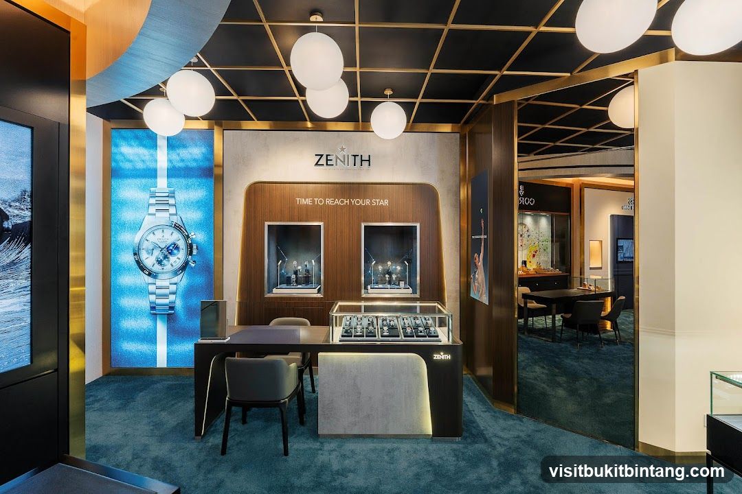 Zenith Watch Store Interior