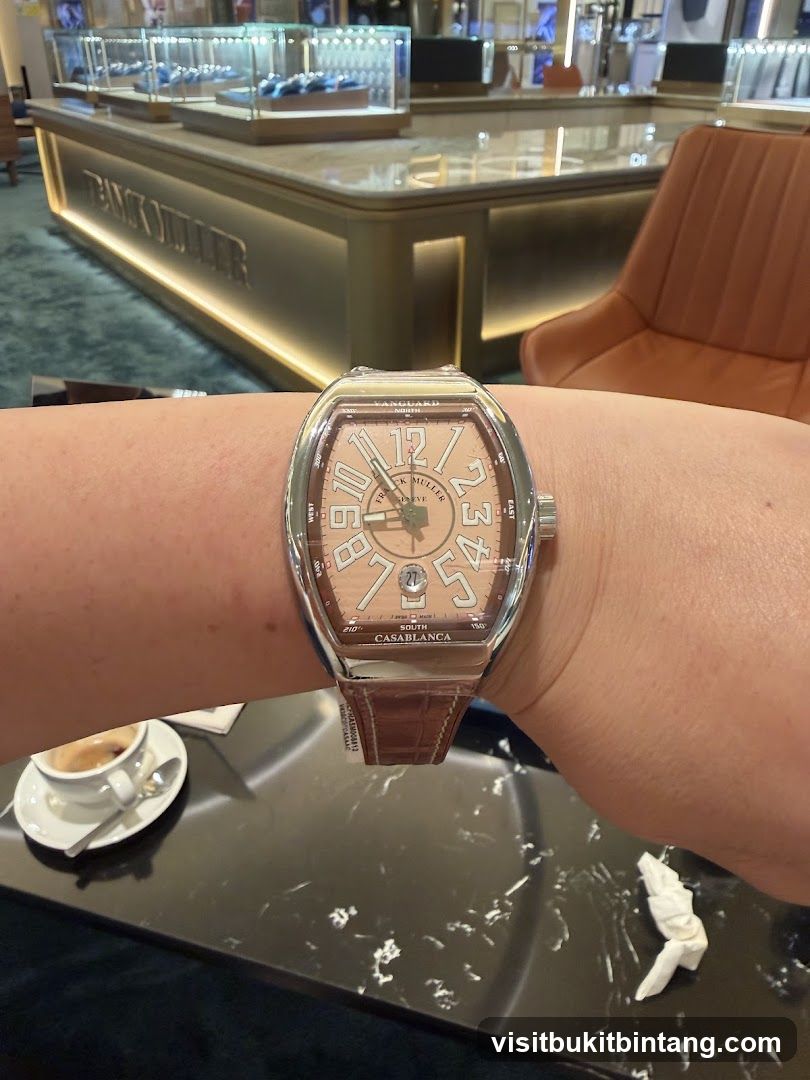 Franck Muller Watch on Wrist