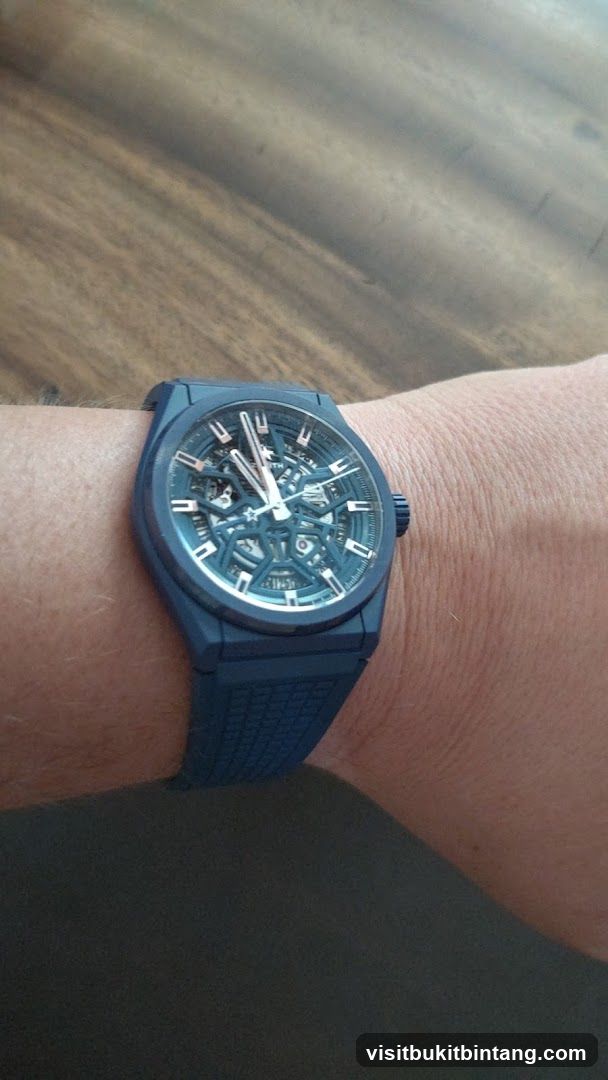 Skeleton Watch on Wrist