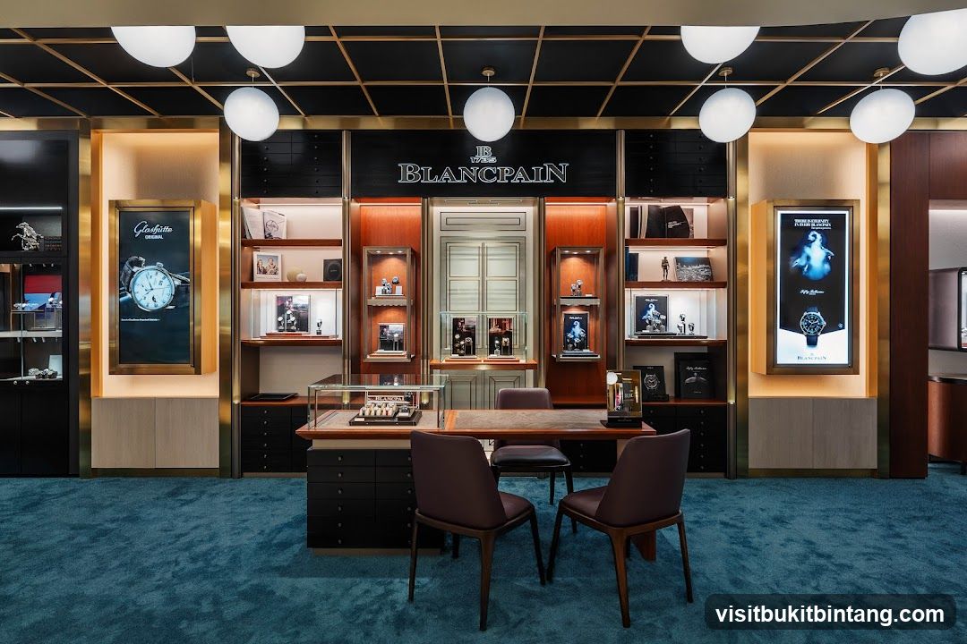 Blancpain Watch Store Interior
