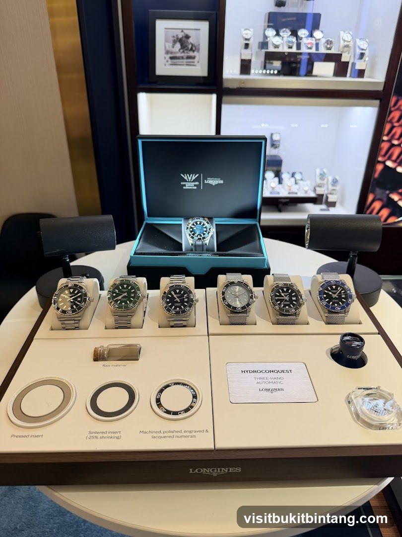Longines Watch Display