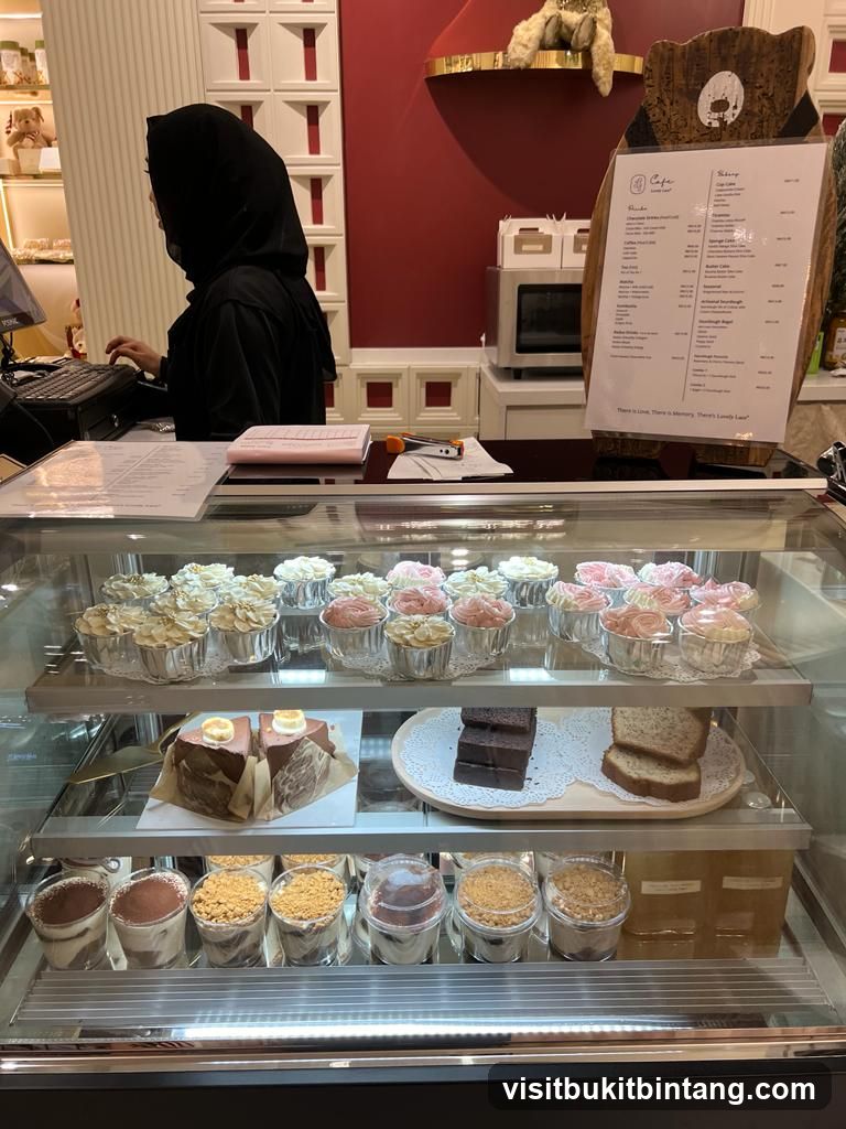 Dessert Display and Cafe Counter