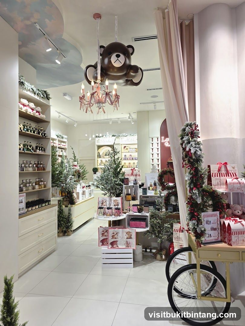 Festive Store Interior