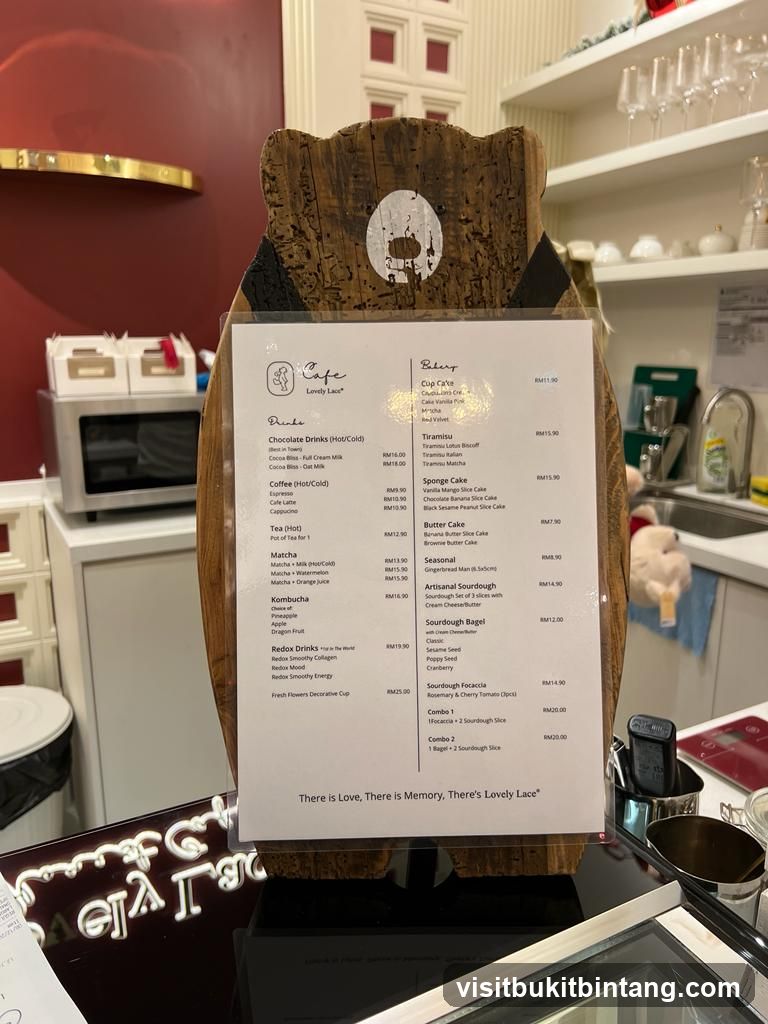 Cafe Menu