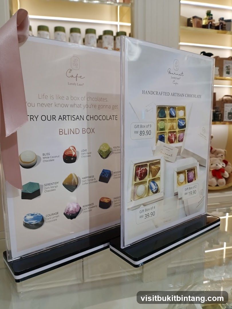 Artisan Chocolate Display