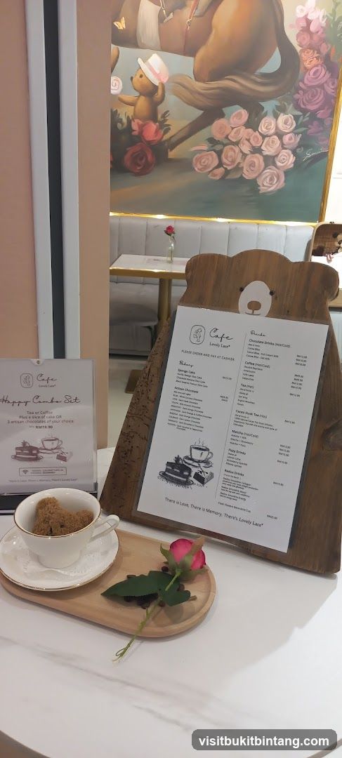 Cafe Menu and Dessert