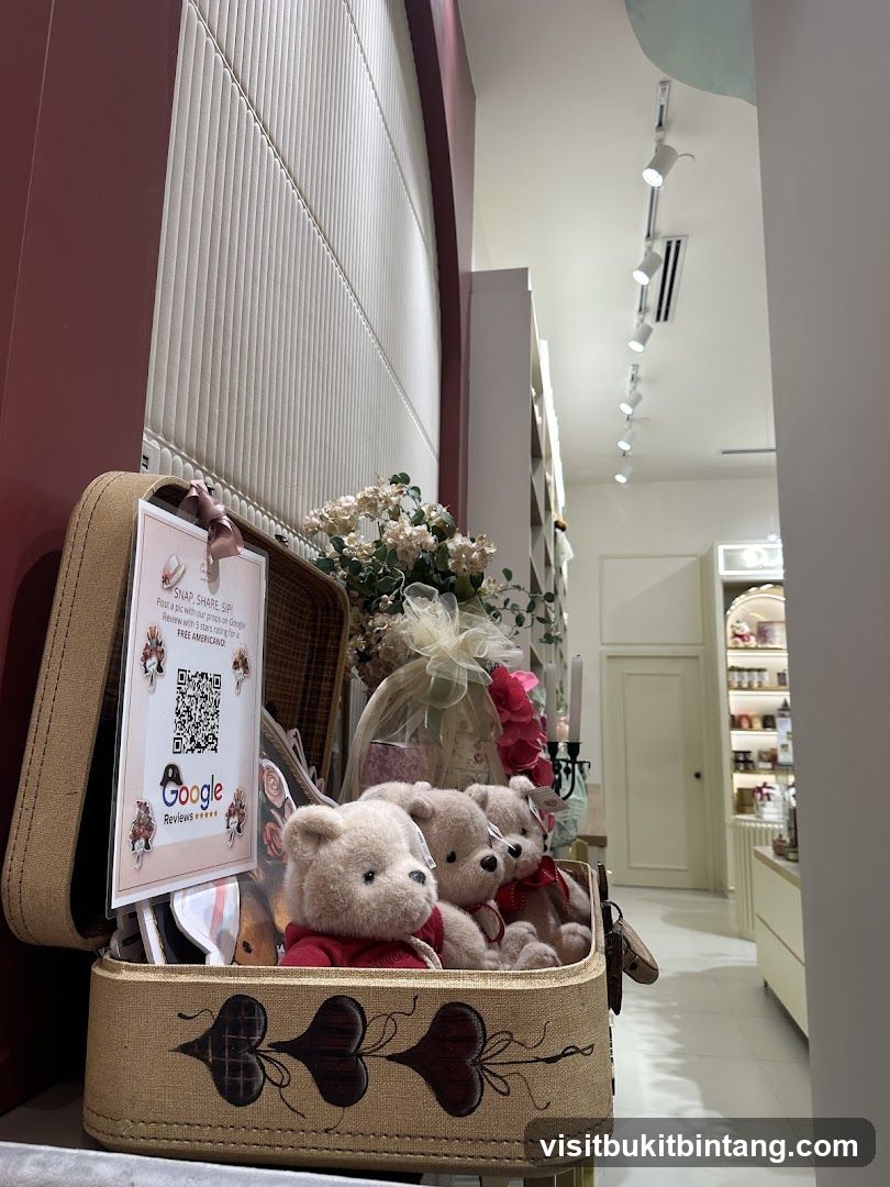 Teddy Bears in a Suitcase Display
