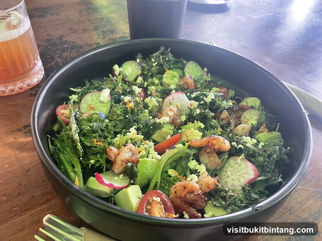 Shrimp and Kale Salad