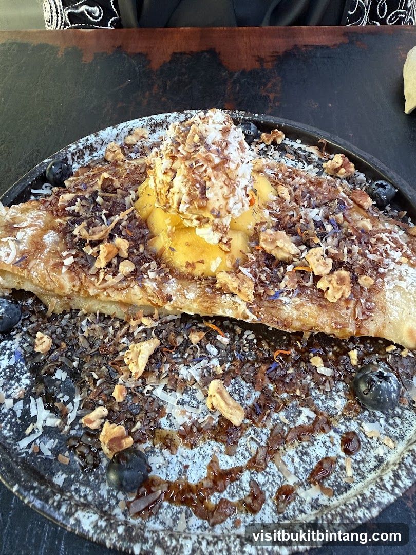 Dessert Crepe