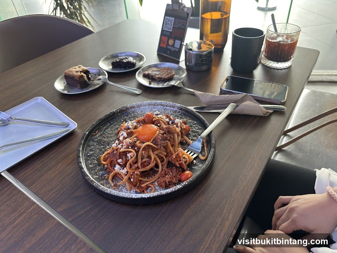 Table with Food and Drinks