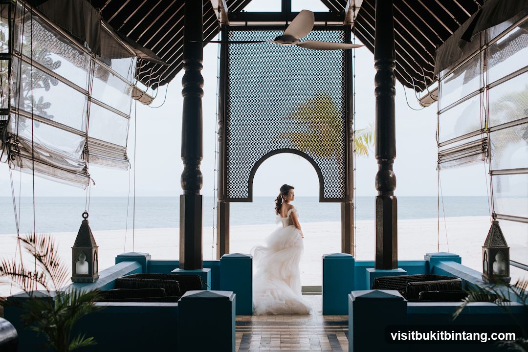Bride on Beach