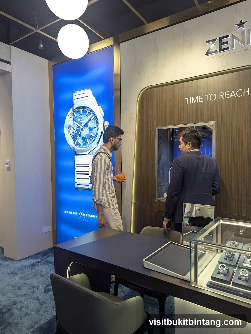 Zenith Watch Store Interior