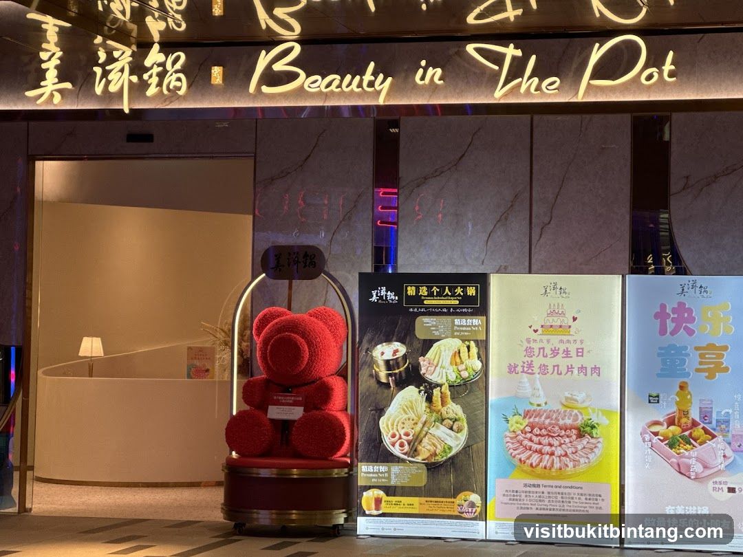 Restaurant Entrance with Promotions