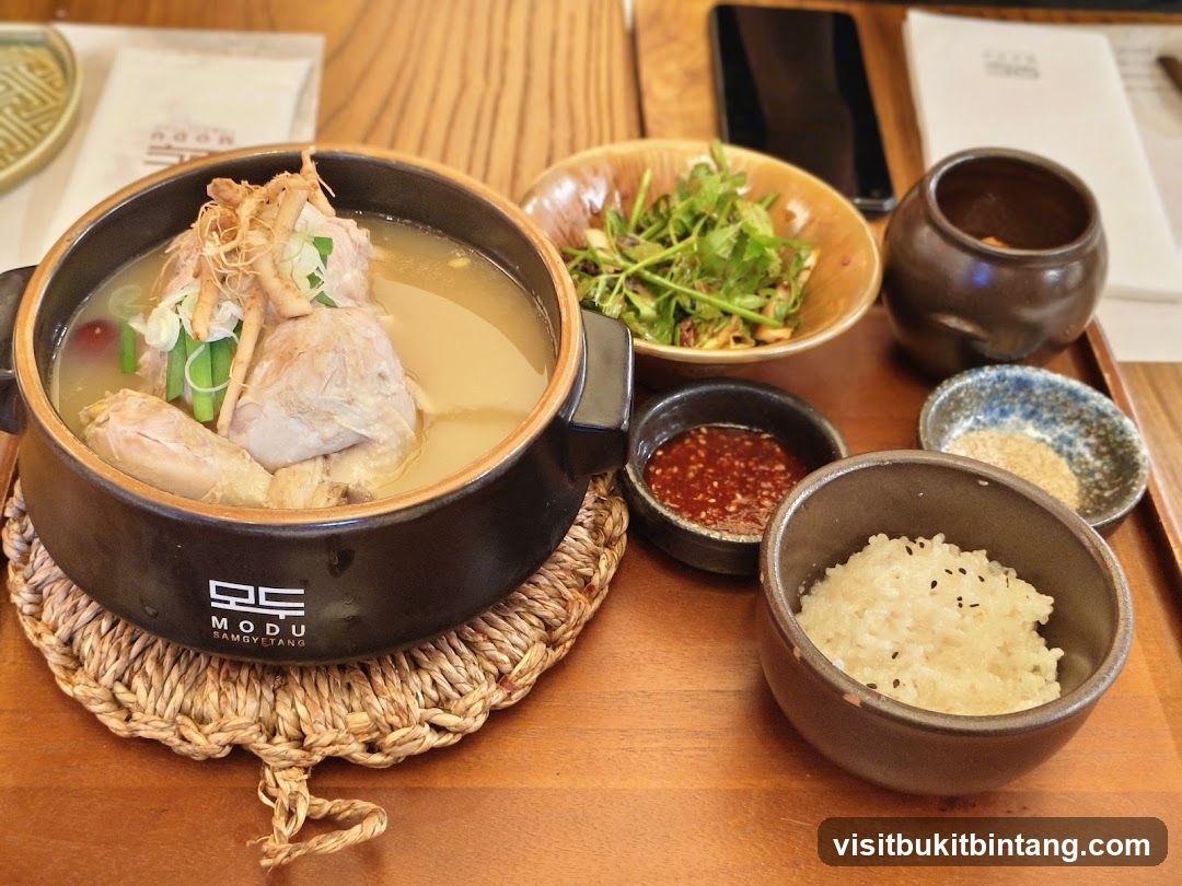 MODU TRX | Samgyetang Speciality Korean Restaurant | Kuala Lumpur