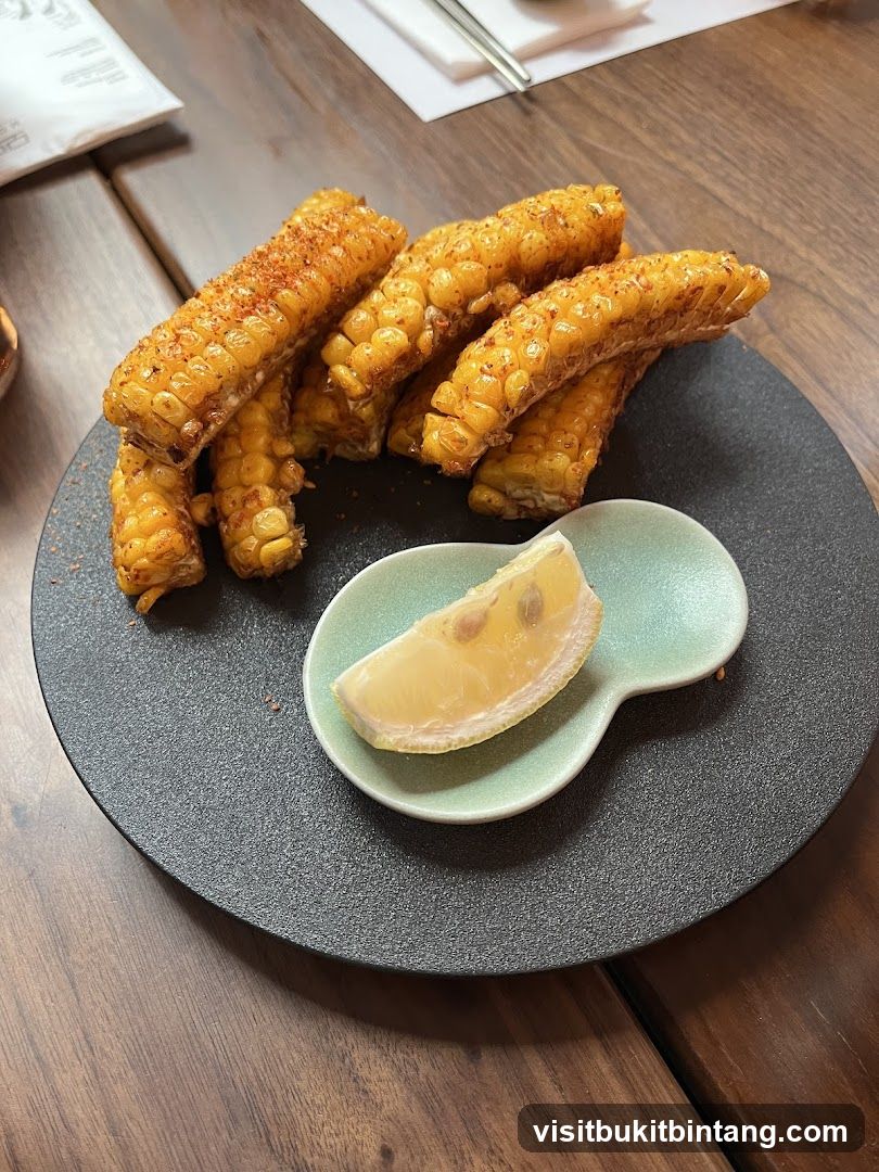 Corn on the Cob with Lemon