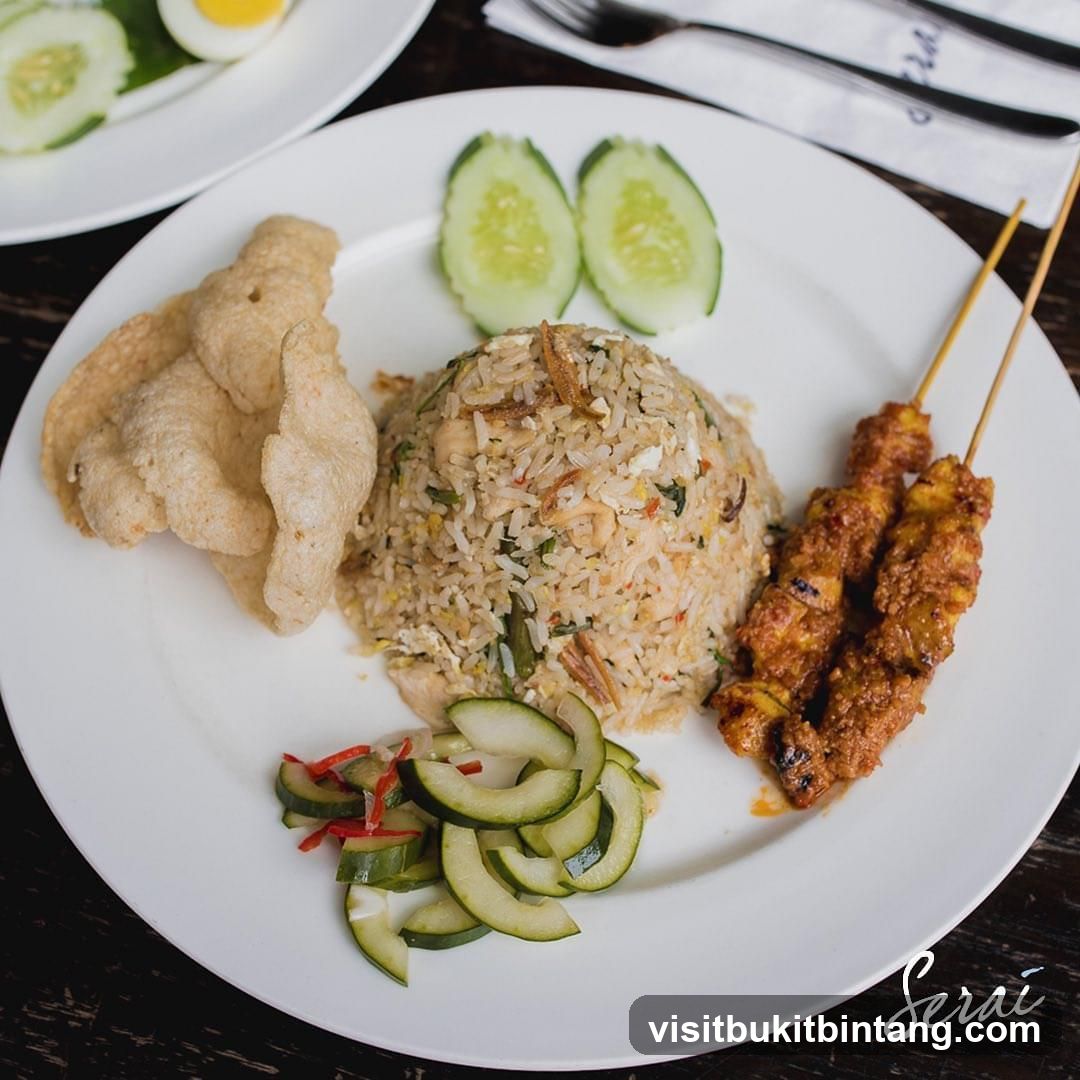 Fried Rice with Satay