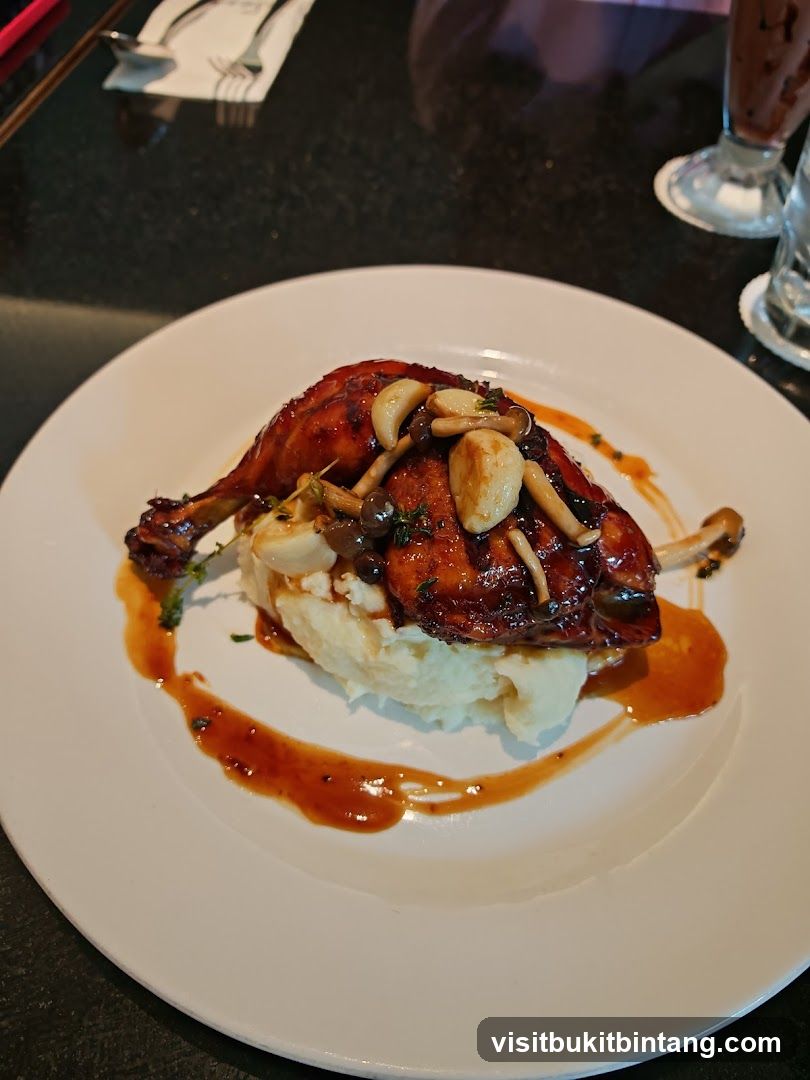 Roasted Chicken with Mashed Potatoes