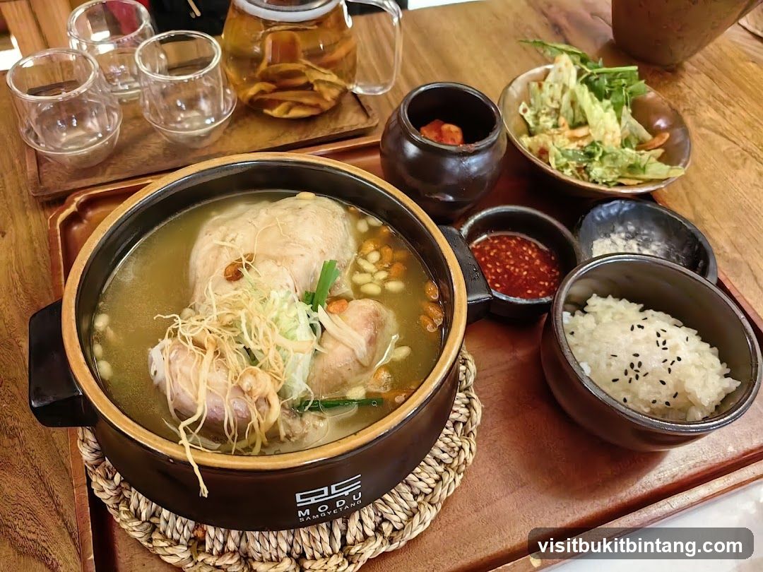 Samgyetang Meal
