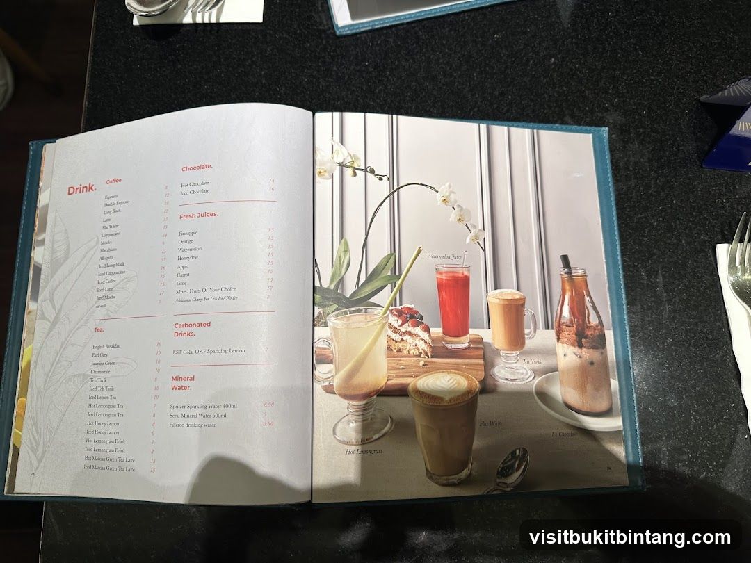Drink Menu
